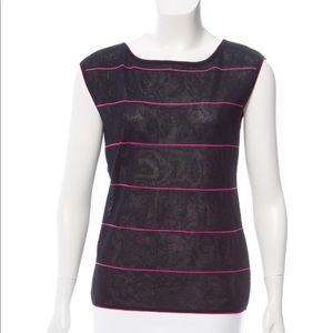 Escada Sleeveless Knit Top